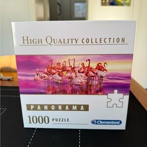 Flamingo Panorama Puzzle - 1000 Pieces